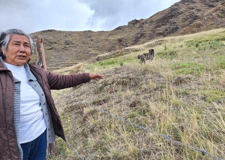 Perulainen maanviljelijä Nayda Quispe esittelee kuivuuden tuhoja. Hän on pahoillaan, ettei maaseudun naisten koulutukseen investoida. Vain koulutus antaisi heille mahdollisuuden työllään ansaita omia tuloja. Quispe itse on biologi, yksi yhteisönsä aniharvoja korkeakoulutusta saaneita naisia.