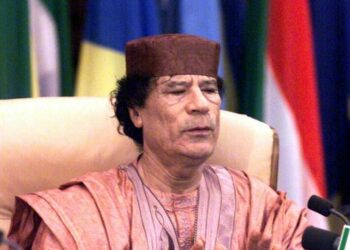 Muammar Gaddafi on hallinnut Libyaa 42 vuotta.