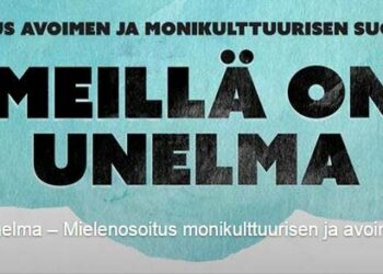 Meillä on unelma -mielenosoituksen tunnus Facebookissa.