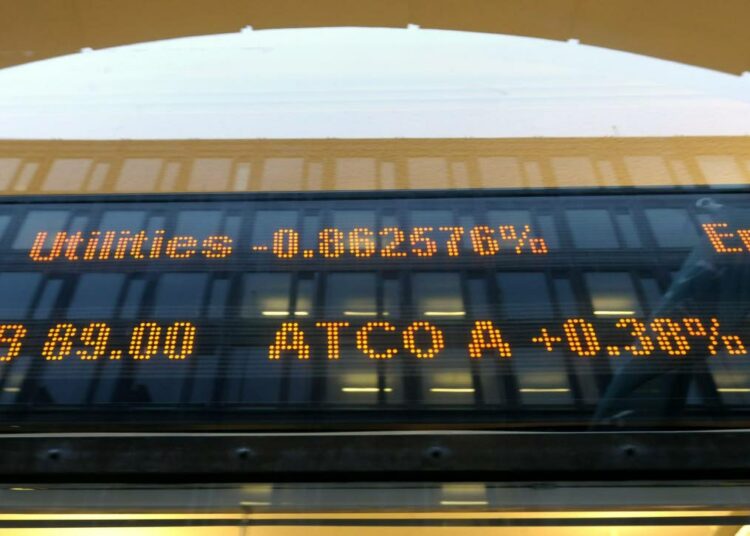 Nasdaq OMX Helsingin pörssi 12. helmikuuta 2009.