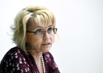 Sisäministeri Päivi Räsänen.