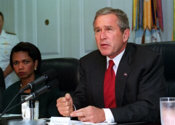 George W. Bush syyskuussa 2001.