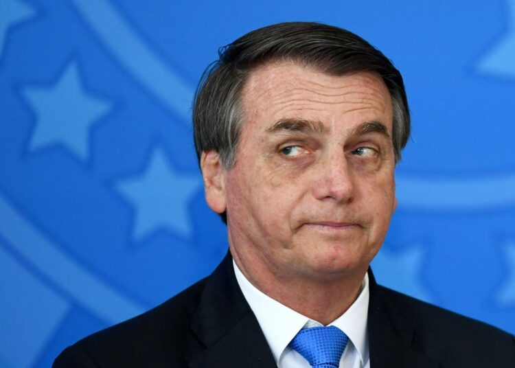 Brasilian presidentti Jair Bolsonaro.