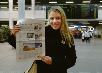 Toivomme lehden herättävän ihmisissä ajatuksia, sanoo Maaseudun Tulvaisuuden päätoimittaja Salla Tuomivaara.
