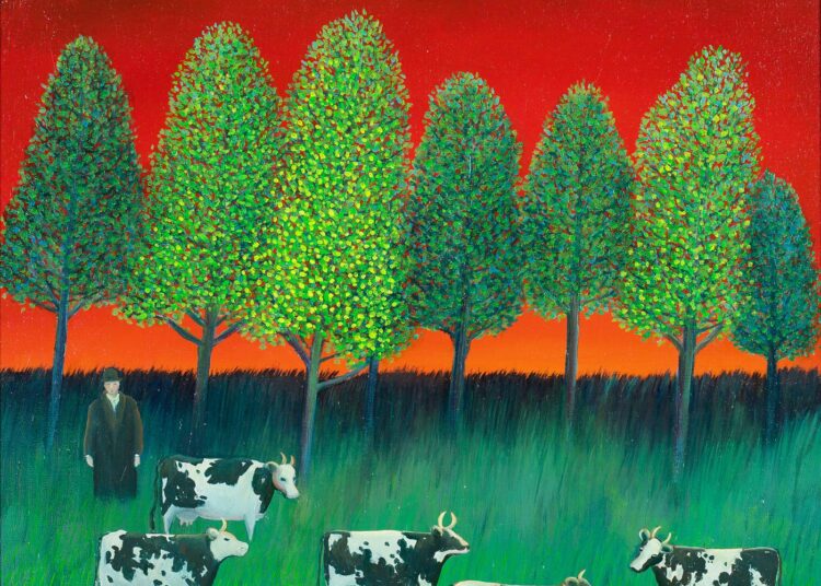 Lena Koski: Kaupunkilaisvieras, 1992.