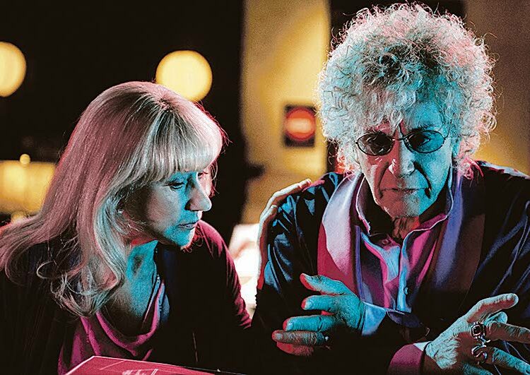 Tosipohjaisessa draamassa Phil Spector on oikeudessa epäiltynä murhasta. Kuvassa Helen Mirren ja Al Pacino.