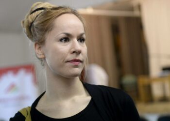 Vasemmistoliiton kansanedustaja Hanna Sarkkinen.