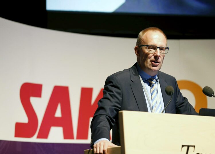 SAK:n puheenjohtajan nimi on nyt Jarkko Eloranta.