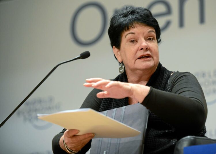 Sharan Burrow on johtanut ay-liikkeen maailmanjärjestöä ITUC:ia vuodesta 2010 lähtien.