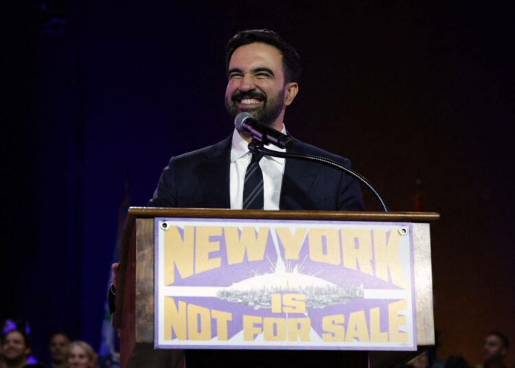 Positiivisia merkkejä voi hakea esimerkiksi New Yorkin pormestarivaalista, jossa Zohran Mamdani on nousemassa pormestariksi.