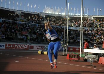 Ari Mannio avasi Suomen mitalitilin pronssilla torstain keihäsfinaalissa.