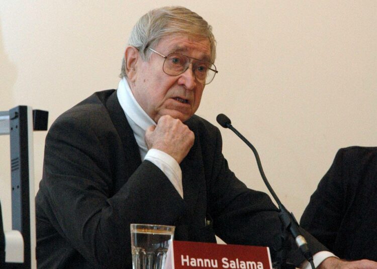 Vuonna 2010 Työväenkirjallisuuden päivässä puhui muun muassa Hannu Salama.