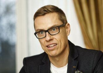 Pääministeri Alexander Stubb.