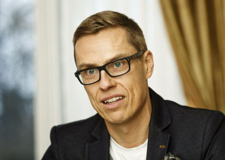 Pääministeri Alexander Stubb.