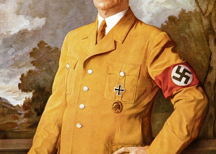 Historioitsija Laurence Rees pohtii syitä Hitlerin karismaattiseen vetovoimaan. Oheisesta maalauksesta tehdyt painokuvat koristivat monien saksalaistoimistojen seiniä.