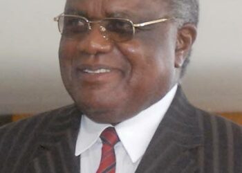 Namibian presidentti Hifikepunye Pohamba.