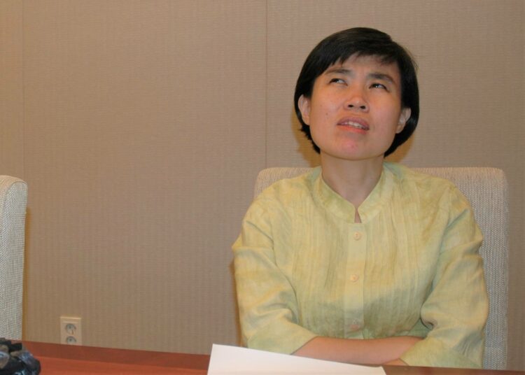 Jung Gyun Lan on yksi eteläkorealaisen Naiset rakentavat rauhaa -järjestön perustajista.