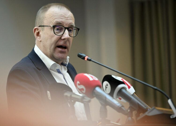 SAK:n puheenjohtaja Jarkko Eloranta.