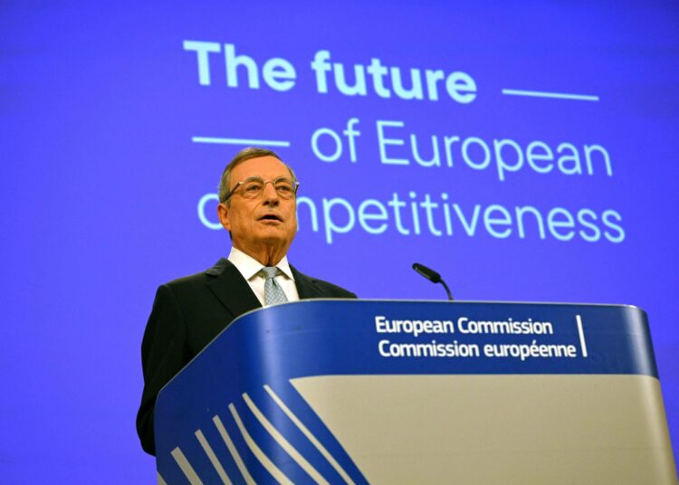 Mario Draghi julkaisi raporttinsa Euroopan kilpailukyvyn tulevaisuudesta syyskuussa.