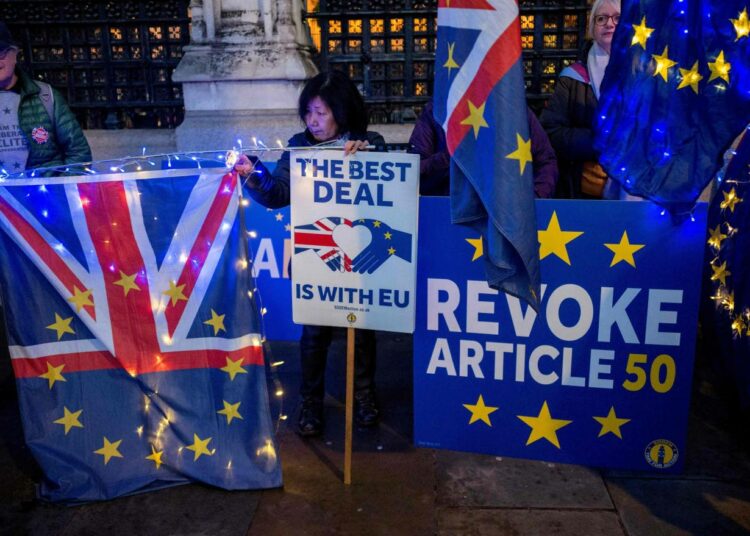 "Koska kyseessä on Britannia ja maan ero EU:sta, on kaikki luonnollisesti edelleen mahdollista. "