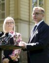 Valtiovarainministeri Riikka Purra ja pääministeri Petteri Orpo.