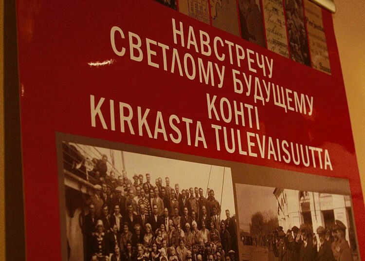 Amerikansuomalaisia värvättiin Yhdysvalloista Neuvosto-Karjalaan rakentamaan ihanneyhteiskuntaa, mutta myös vahvistamaan alueen suomalaisuutta ja karjalaisuutta.