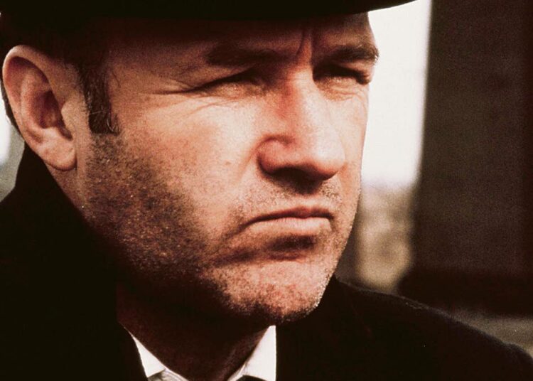 Kovaotteiset miehet on toimintaelokuvaa 70-luvun alussa uudistanut viiden Oscarin rikoselokuva newyorkilaisista huumepoliiseista. Kuvassa Gene Hackman.