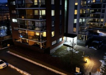 Kiinteistöbisneksessä pyörivät rahamäärät ovat valtavia. Kuva on Helsingin Lauttasaaresta.