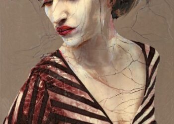 Lita Cabellut: Coco model numero 19, 2011, Werstaan näyttelyvuoden avaavasta romanitaidenäyttelystä.