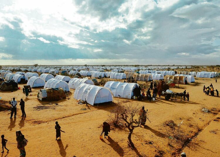 Somalialaisia majoittava Dadaabin leiri on maailman suurin pakolaisleiri.