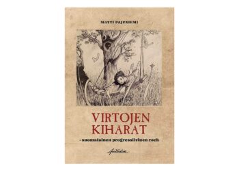 Eetu Pellonpään kansitaide kruunaa Matti Pajuniemen proge-eepoksen Virtojen kiharat.