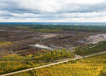 Dronekuvaa Muhoksen datakeskuksen alueelta syyskuussa 2026.