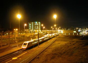 Pendolino Jyväskylän asemalla.