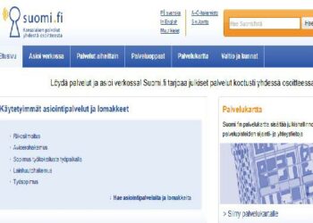 Verkkosivusto Suomi.fi, joka on tarkoitus ottaa käyttöön joulukuussa.