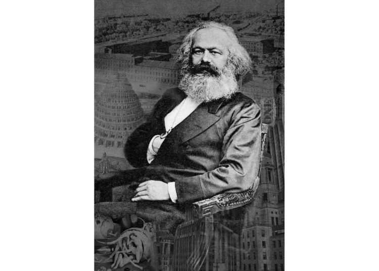 Karl Marx eli vuosina 1818–1883.