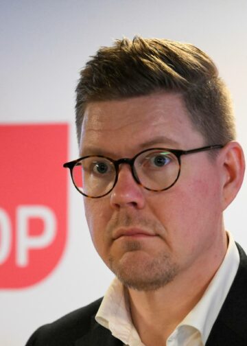 SDP:n puheenjohtaja Antti Lindtman.