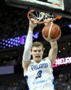 Lauri Markkanen sivusi EM-kisapiste-ennätystään 43 pisteellä.