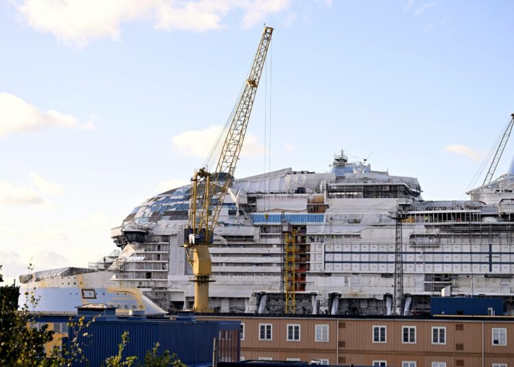 Finnveran viennin rahoituksesta yli 50 prosenttia kohdistuu alus- ja telakkatoimialalle.