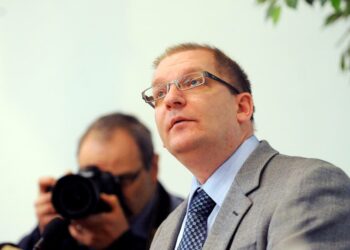 Metalliliiton puheenjohtaja Riku Aalto.