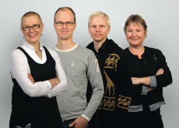 Hanna Moilanen, Jukka Peltokoski, Tero Toivanen ja Jaana Pirkkalainen