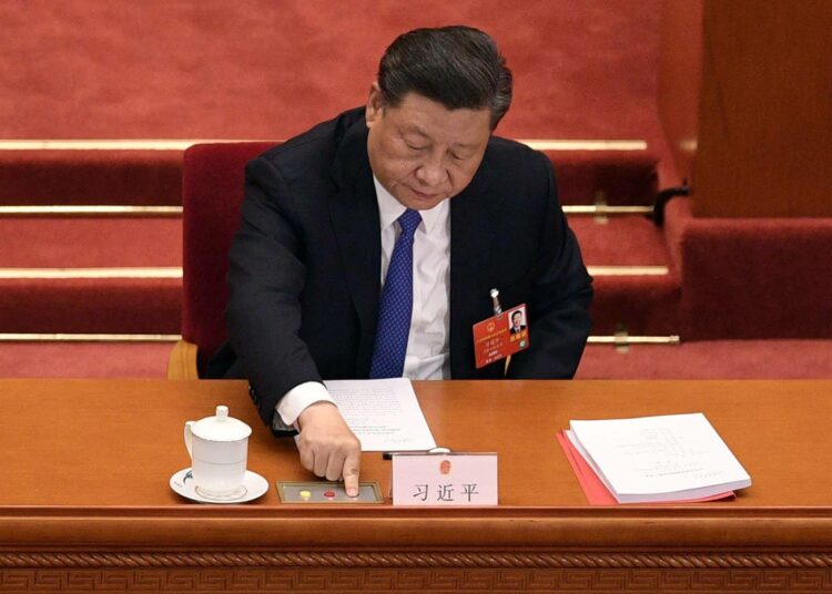 Kiinan presidentti Xi Jingping.