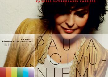 Talkoovoimin ja keräysvaroin järjestettyä Helsinki Pride kerää varoja muun muassa ennakkobileillä. 13. toukokuuta etkoilla esiintyy Paula Koivuniemi.