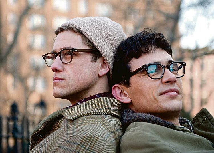 Huuto on elokuva Allen Ginsbergin kuuluisasta Huuto-runosta ja sen aiheuttamasta sensuurioikeudenkäynnistä. Kuvassa Aaron Tveit (vas.) ja James Franco.