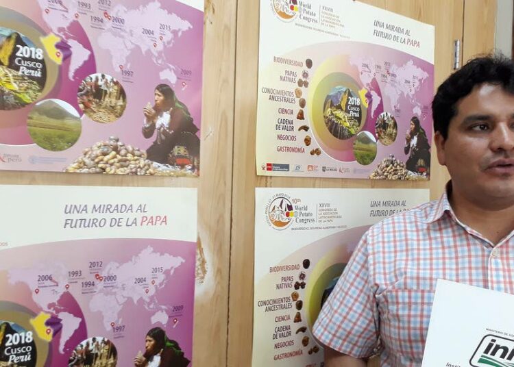 Perun maatalouskehityksen instituutin johtaja Jesús Caldas vetää Cuscossa toukokuun lopulla pidettävän Maailman perunakongressin valmistelukomiteaa.