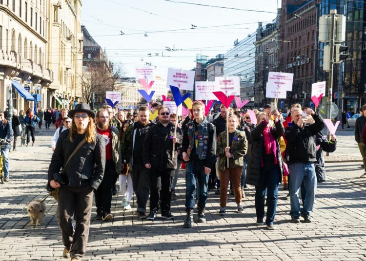 Ilmaston puolesta marssittiin huhtikuussa,