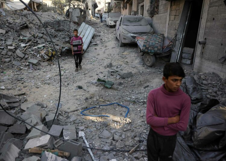 Gaza on jo nyt raunioina.