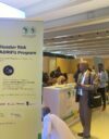 Afrikan kehityspankin paviljonki Afrikan toisessa ilmastokokouksessa Addis Abebassa, Etiopiassa.