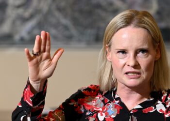 Valtiovarainministeri Riikka Purra