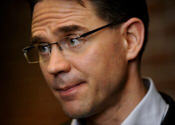 Pääministeri Jyrki Katainen.