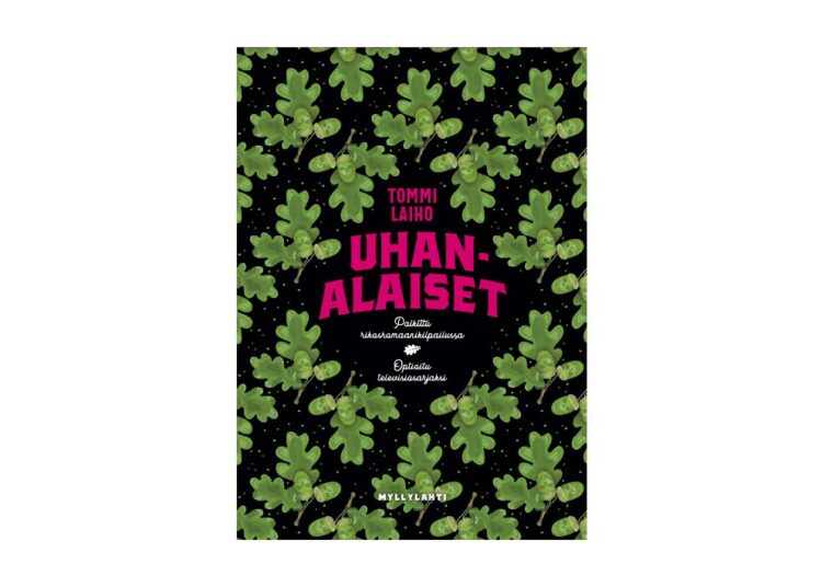 Uhanalaisten kantta kannattaa katsoa tarkemmin. Se johdattaa kirjan tapahtumiin.